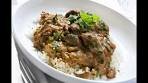 Beef Stroganoff | Il manzo Stroganoff