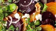 Beet Salad with Goat Cheese and Balsamic