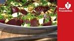 Beetroot, feta and rocket salad | Heart Foundation NZ