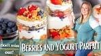 Berries and Yogurt Parfait