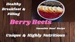 Berry Beets Smoothie Bowl | Healthy Breakfast | Berries & ...