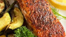 Best Damn Oven Baked Salmon