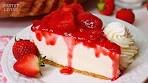 *Best-Ever* No Bake Strawberry Cheesecake 🍓 (So Smooth & ...