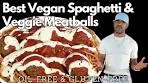 Best Healthy Vegan Spaghetti and Veggie Meatballs - High ...