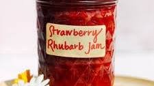 Best Strawberry Rhubarb Jam (for canning!)