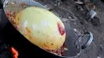 BIG Emu Egg Curry | Healthy Emu Eggs | Delicious Emu Eggs ...