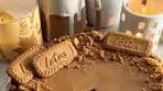 biscoff cheesecake made with a biscoff cookie crust, creamy ...