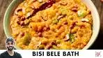 Bisi Bele Bath Recipe | Bisibelebath Masala | बिसी बेले बाथ की ...