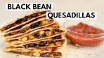 BLACK BEAN QUESADILLAS | Easy Quesadilla Recipe