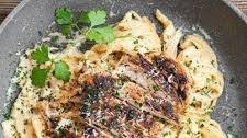 Blackened Chicken Alfredo Pasta