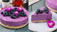 Blueberry Cheesecake: the no bake recipe for a delicious and colorful dessert