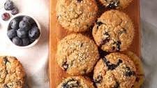 Blueberry Hemp Muffins