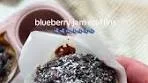 blueberry jam muffins 🫐💙 #easyrecipe #easydessert ...