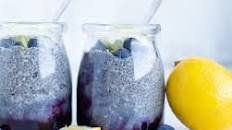 Blueberry Lemon Chia Seed Pudding Recipe