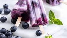 Blueberry Lemonade Popsicles