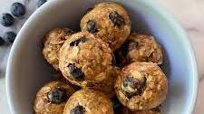 Blueberry Muffin Energy Bites