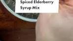 Boost Your Immune System with DIY Spiced Elderberry Syrup