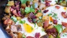 Breakfast Potato Hash with Eggs