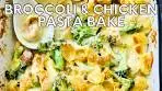 Broccoli and Chicken Pasta Bake