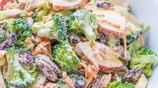 Broccoli Salad Recipe with Creamy Lemon Dressing (VIDEO)