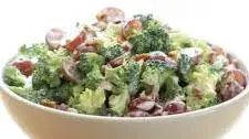 Broccoli Salad with Grapes
