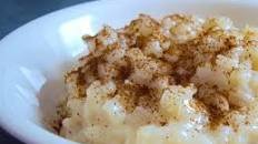 Brown Sugar and Cinnamon Rice Pudding