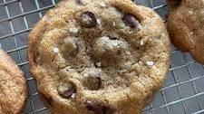 Browned Butter and Rye Chocolate Chip Cookies (with Sourdough Option)