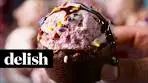 Brownie Ice Cream Cups | Delish