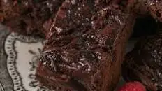Brownies With Raspberry Jam Swirl