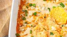 Buffalo Cauliflower Dip with Greek Yogurt