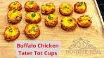 Buffalo Chicken Tater Tot Cups | Rainy Day Indoor Cook