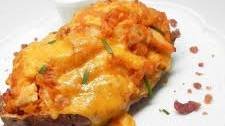 Buffalo Chicken Twice-Baked Potatoes