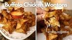 Buffalo Chicken Wontons | The Perfect Game Day Appetizer