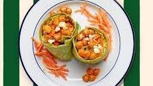 Buffalo Chickpea Wrap