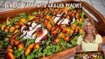 BURRATA PEACH HEAVEN! Summer Salad with Grilled ...