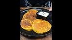 BUTTERNUT SQUASH PANCAKES 🥞🎃✨ #asmr #recipe