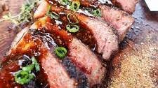 Cajun Rubbed Steak with Bourbon Street Sauce