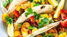 Cajun Shrimp Tacos with Mango Salsa