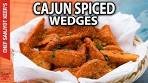 Cajun Spiced Potato Wedges recipe by Chef Sanjyot Keer