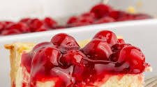 Cake Mix Cherry Cheesecake