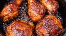 Campfire Whiskey BBQ Chicken Recipe