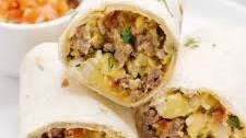 Camping Breakfast Burritos