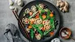 Cantonese Lotus Root Stir Fry (荷塘小炒, He Tang Xiao Chao ...