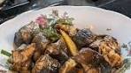 Cantonese Yellow Eel Sectioned Yellow Eel Ginger Scallions ...