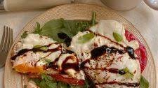 Caprese Eggs (gluten free)