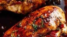 Caprese Stuffed Balsamic Chicken