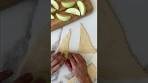 Caramel Apple Crescent Roll Dumplings