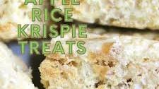 Caramel Apple Rice Krispie Treats Recipe