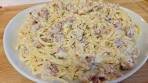 Carbonara Ham Pasta Recipe ...