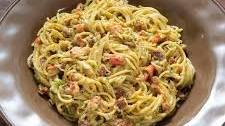 Carbonara with Crab